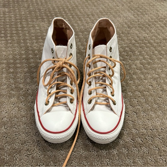 Converse All Star Wedge Platform 9.5 - Picture 1 of 10